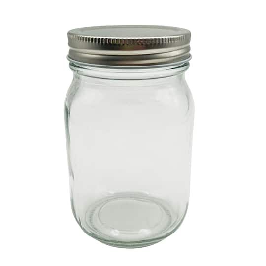 6 Packs: 12 ct. (72 total) 16oz. Glass Jar by Ashland®